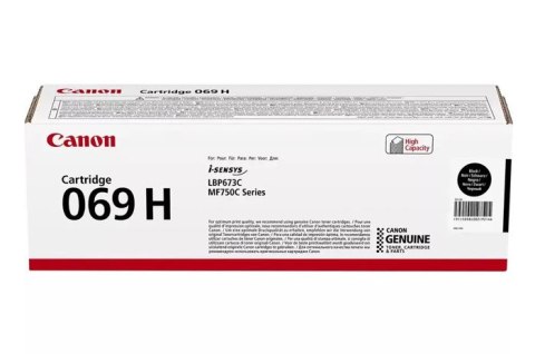 Oryginalny Toner Black Canon i-SENSYS MF752, MF754, LBP673 (CRG069H, CRG-069H, 5098C002) Oryginalny Toner Black Canon i-SENSYS MF752, MF754, LBP673 (CRG069H, CRG-069H, 5098C002)