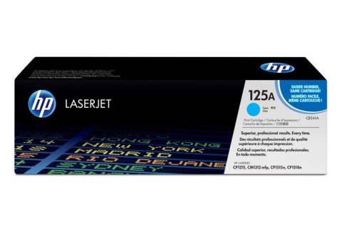 Oryginalny Toner Cyan HP Color LaserJet CM1312, CP1215, CP1515, CP1518 (125A CB541A) Oryginalny Toner Cyan HP Color LaserJet CM1312, CP1215, CP1515, CP1518 (125A CB541A)