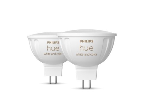 Philips Hue WCA 6.3W 12V MR16, 2pcs | GU5.3 Philips Hue WCA 6.3W 12V MR16, 2pcs | GU5.3