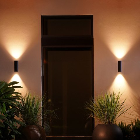 Philips Hue WCA Appear Outdoor Wall Lantern, Black | Philips Hue Philips Hue WCA Appear Outdoor Wall Lantern, Black | Philips Hue