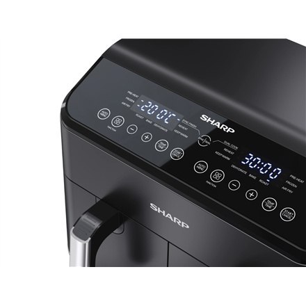 Sharp | Air Fryer | AF-GD82AE-B | Power 1800 W | Capacity 8 L | Black Sharp | Air Fryer | AF-GD82AE-B | Power 1800 W | Capacity 8 L | Black