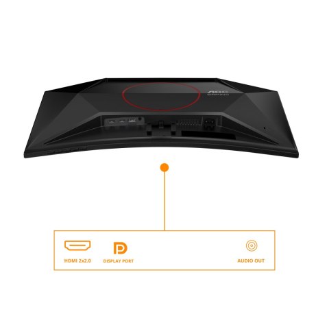 AOC C27G42E | 27 " | VA | FHD | 16:9 | 180 Hz | 1 ms | 1920 x 1080 pixels | 300 cd/m² | HDMI ports quantity 2 | Black AOC C27G42E | 27 " | VA | FHD | 16:9 | 180 Hz | 1 ms | 1920 x 1080 pixels | 300 cd/m² | HDMI ports quantity 2 | Black