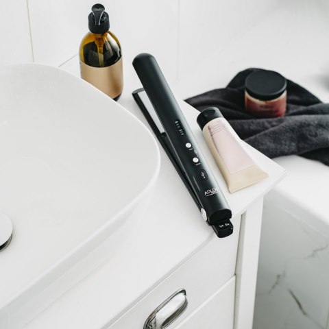 Adler Cordless Hair Straightener | AD 2327 | Ceramic heating system | Display LED | Temperature (min) 160 °C | Temperature (max) Adler Cordless Hair Straightener | AD 2327 | Ceramic heating system | Display LED | Temperature (min) 160 °C | Temperature (max)