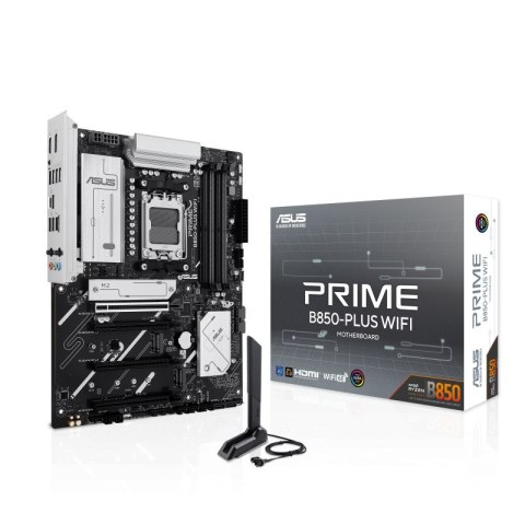 Asus PRIME B850-PLUS WIFI | Processor family AMD | Processor socket AM5 | DDR5 | Supported hard disk drive interfaces M.2, SATA Asus PRIME B850-PLUS WIFI | Processor family AMD | Processor socket AM5 | DDR5 | Supported hard disk drive interfaces M.2, SATA