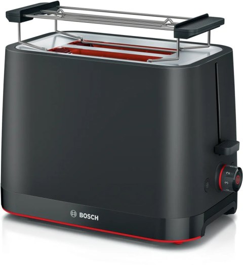 Bosch Compact Toaster | TAT3M123 MyMoment | Power 950 W | Number of slots 2 | Housing material Plastic | Black Bosch Compact Toaster | TAT3M123 MyMoment | Power 950 W | Number of slots 2 | Housing material Plastic | Black