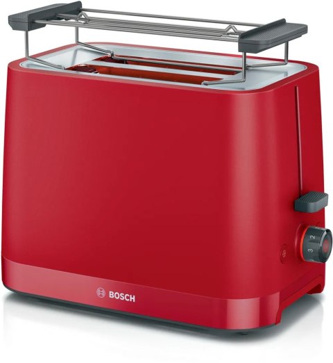 Bosch Compact Toaster | TAT3M124 MyMoment | Number of slots 2 | Housing material Plastic | Red Bosch Compact Toaster | TAT3M124 MyMoment | Number of slots 2 | Housing material Plastic | Red