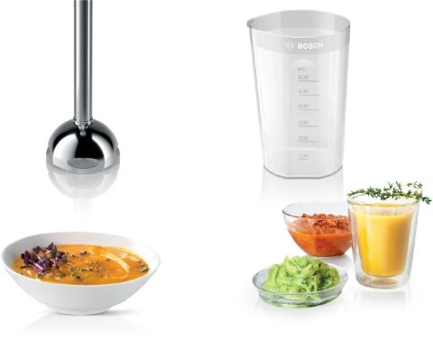 Bosch Hand Blender | MSM2610B CleverMixx | Hand Blender | 600 W | Number of speeds 1 | Black/Grey Bosch Hand Blender | MSM2610B CleverMixx | Hand Blender | 600 W | Number of speeds 1 | Black/Grey