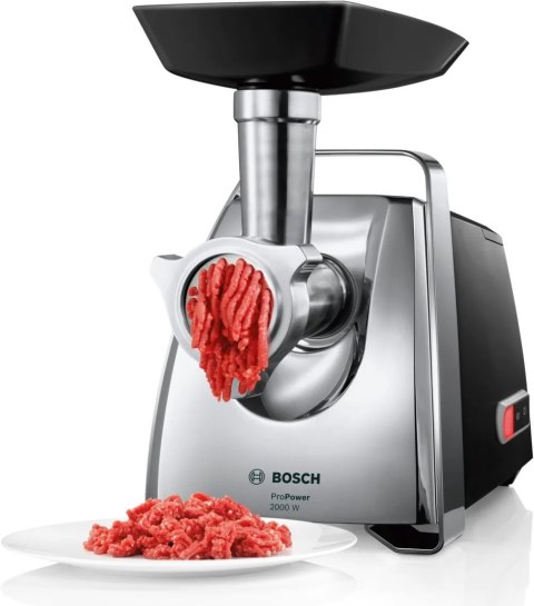 Bosch Meat Grinder | MFW67440 ProPower | Black | 2000 W | Number of speeds 1 | Throughput (kg/min) 3.5 Bosch Meat Grinder | MFW67440 ProPower | Black | 2000 W | Number of speeds 1 | Throughput (kg/min) 3.5