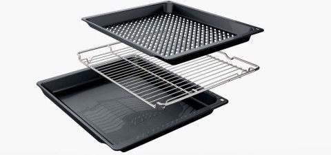 Bosch Oven | HBA272BB3 | 71 L | Electric | Pyrolysis/Hydrolytic | Touch control | Height 59.5 cm | Width 59.4 cm | Black Bosch Oven | HBA272BB3 | 71 L | Electric | Pyrolysis/Hydrolytic | Touch control | Height 59.5 cm | Width 59.4 cm | Black
