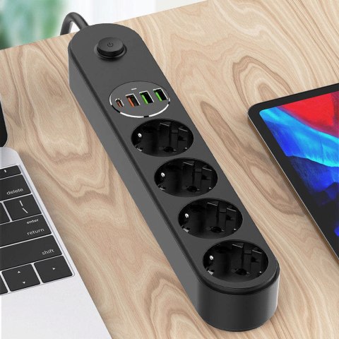 ColorWay Power Socket | CW-CHE44PDB ColorWay Power Socket | CW-CHE44PDB