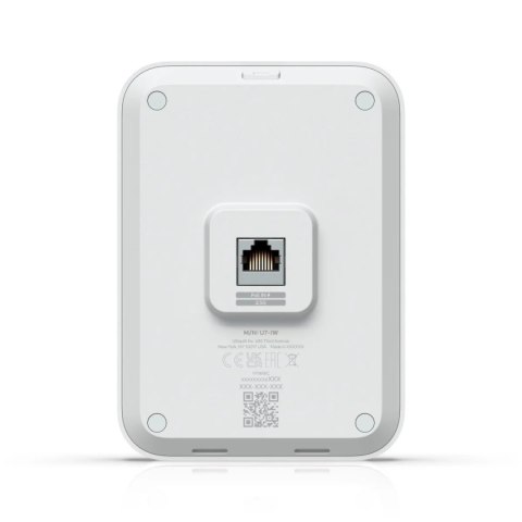 Ubiquiti | Access Point | U7 In-Wall | 802.11ac | 4300 Mbit/s | Ethernet LAN (RJ-45) ports 3 | MU-MiMO Yes | PoE in Ubiquiti | Access Point | U7 In-Wall | 802.11ac | 4300 Mbit/s | Ethernet LAN (RJ-45) ports 3 | MU-MiMO Yes | PoE in