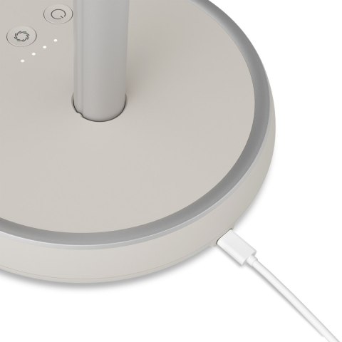Duux Fan | Rize Flex | Stand Fan | Greige | Diameter 21 cm | Number of speeds 4 | Oscillation | 10 W | No Duux Fan | Rize Flex | Stand Fan | Greige | Diameter 21 cm | Number of speeds 4 | Oscillation | 10 W | No