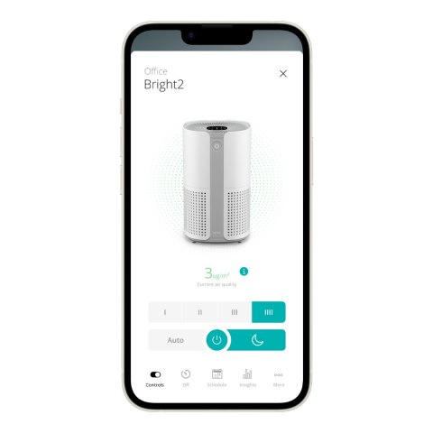 Duux Smart Air Purifier | Bright 2 | 22 W | Suitable for rooms up to 42 m² | White Duux Smart Air Purifier | Bright 2 | 22 W | Suitable for rooms up to 42 m² | White