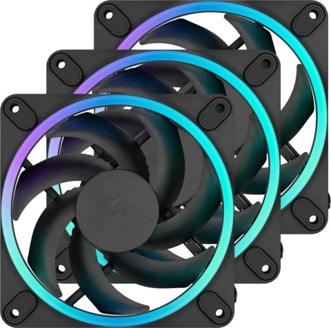 Fractal Design | Computer Fan, 3-pack | Momentum 12 RGB Fractal Design | Computer Fan, 3-pack | Momentum 12 RGB