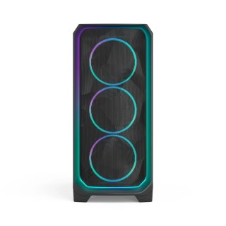 Fractal Design Meshify 3 | Ambience Pro RGB Black TG Light Tint | ATX | Power supply included No