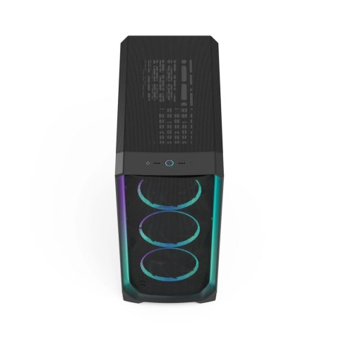 Fractal Design Meshify 3 | Ambience Pro RGB Black TG Light Tint | ATX | Power supply included No Fractal Design Meshify 3 | Ambience Pro RGB Black TG Light Tint | ATX | Power supply included No