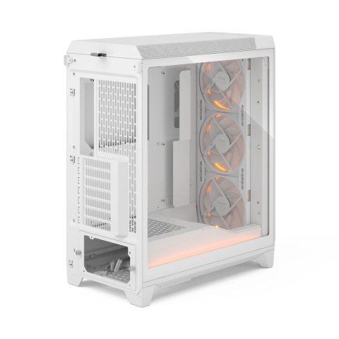 Fractal Design Meshify 3 | Ambience Pro RGB White TG Clear Tint | ATX | Power supply included No Fractal Design Meshify 3 | Ambience Pro RGB White TG Clear Tint | ATX | Power supply included No