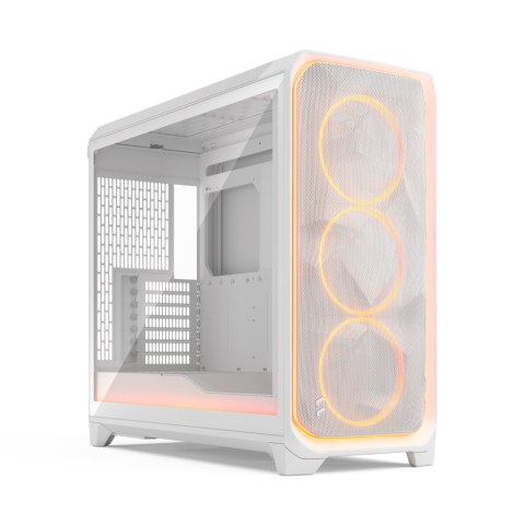 Fractal Design Meshify 3 XL | Ambience Pro RGB White TG Clear Tint | ATX | Power supply included No Fractal Design Meshify 3 XL | Ambience Pro RGB White TG Clear Tint | ATX | Power supply included No