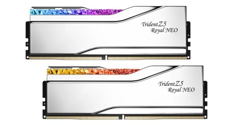 G.Skill Trident Z5 Royal Neo | 32 (2x16GB) GB | DDR5 | 6400 MHz | PC/server | Registered No | ECC No G.Skill Trident Z5 Royal Neo | 32 (2x16GB) GB | DDR5 | 6400 MHz | PC/server | Registered No | ECC No