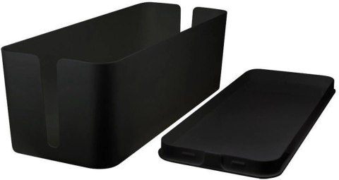 Logilink Cable Box, 407x157x133.5mm | KAB0062 | Black Logilink Cable Box, 407x157x133.5mm | KAB0062 | Black