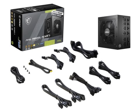 MSI Power Supply | MAG A850GL PCIE5 II | 850 W MSI Power Supply | MAG A850GL PCIE5 II | 850 W
