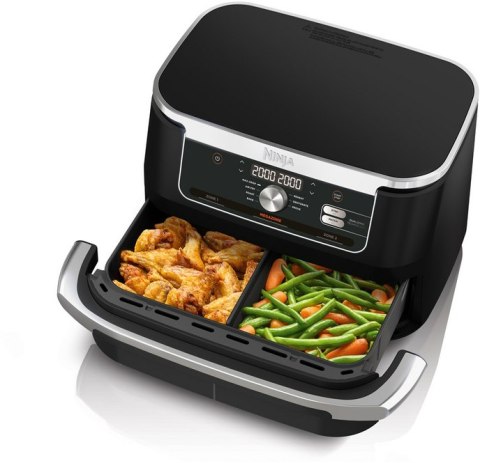 NINJA | Double Air Fryer | AF500EU Foodi FlexDrawer | Power 2470 W | Capacity 10.4 L | Black NINJA | Double Air Fryer | AF500EU Foodi FlexDrawer | Power 2470 W | Capacity 10.4 L | Black