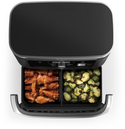 NINJA | Double Air Fryer | AF500EU Foodi FlexDrawer | Power 2470 W | Capacity 10.4 L | Black NINJA | Double Air Fryer | AF500EU Foodi FlexDrawer | Power 2470 W | Capacity 10.4 L | Black
