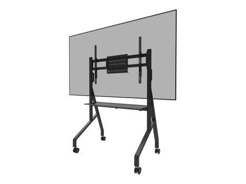 Neomounts MOVE Go FL50-525BL1 TV trolley - 55-86" - max 76 kg - manual h 106-136 cm - VESA 100x100-900x600 - incl. hardware shel Neomounts MOVE Go FL50-525BL1 TV trolley - 55-86" - max 76 kg - manual h 106-136 cm - VESA 100x100-900x600 - incl. hardware shel