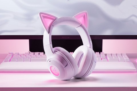 Razer Headset | Kraken Kitty V2 BT | Bluetooth | Over-ear | Microphone | Noise canceling | Wireless | White Razer Headset | Kraken Kitty V2 BT | Bluetooth | Over-ear | Microphone | Noise canceling | Wireless | White