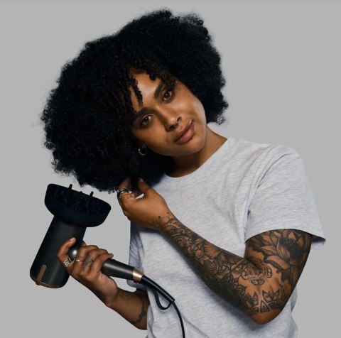 Remington | Hair dryer | D6077 | 2000 W | Number of temperature settings 3 | Ionic function | Diffuser nozzle | Grey Remington | Hair dryer | D6077 | 2000 W | Number of temperature settings 3 | Ionic function | Diffuser nozzle | Grey