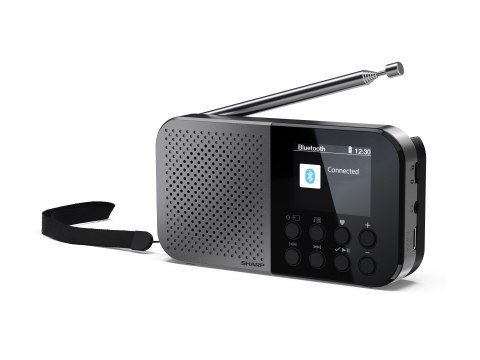 Sharp DR-P520(GY) OSAKA Pocket/Handheld Portable Digital Radio, Grey | Sharp Sharp DR-P520(GY) OSAKA Pocket/Handheld Portable Digital Radio, Grey | Sharp