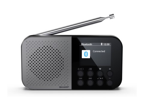Sharp DR-P520(GY) OSAKA Pocket/Handheld Portable Digital Radio, Grey | Sharp Sharp DR-P520(GY) OSAKA Pocket/Handheld Portable Digital Radio, Grey | Sharp