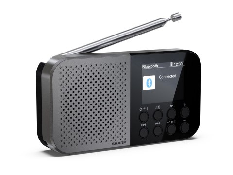 Sharp DR-P520(GY) OSAKA Pocket/Handheld Portable Digital Radio, Grey | Sharp Sharp DR-P520(GY) OSAKA Pocket/Handheld Portable Digital Radio, Grey | Sharp