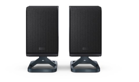 Sharp HT-SPR52021(BK) Q Soundbar 2.0.2 Wireless Rear Surround Speakers, Black | Sharp Sharp HT-SPR52021(BK) Q Soundbar 2.0.2 Wireless Rear Surround Speakers, Black | Sharp