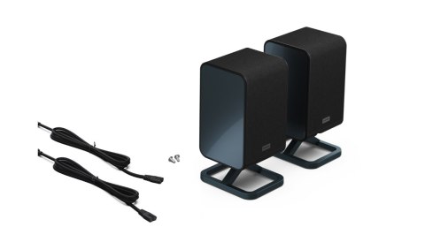 Sharp HT-SPR52021(BK) Q Soundbar 2.0.2 Wireless Rear Surround Speakers, Black | Sharp Sharp HT-SPR52021(BK) Q Soundbar 2.0.2 Wireless Rear Surround Speakers, Black | Sharp