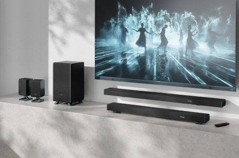 Sharp HT-SPR52021(BK) Q Soundbar 2.0.2 Wireless Rear Surround Speakers, Black | Sharp Sharp HT-SPR52021(BK) Q Soundbar 2.0.2 Wireless Rear Surround Speakers, Black | Sharp
