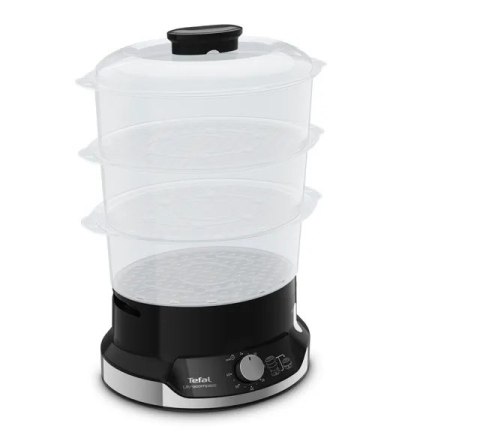 TEFAL Food Steamer VC204810 Ultracompact Black 800 W Capacity 9 L Number of baskets 3 TEFAL Food Steamer VC204810 Ultracompact Black 800 W Capacity 9 L Number of baskets 3