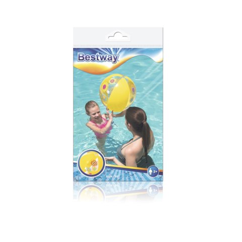 Bestway Bestway 31036 PIŁKA PLAŻOWA 51cm ŻÓŁTA