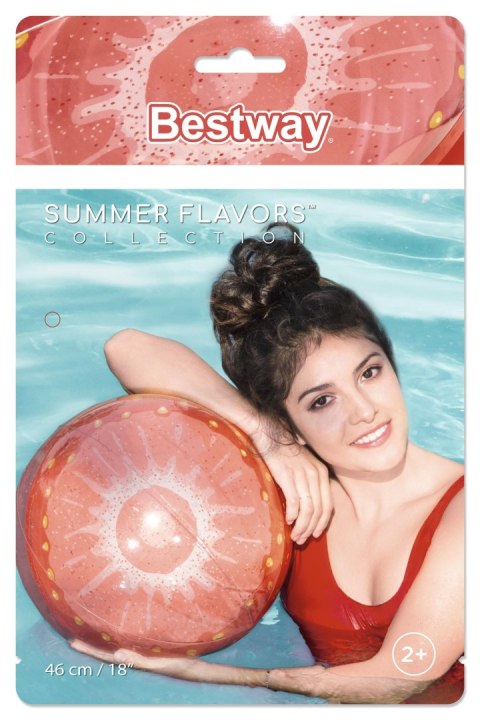 Bestway Bestway 31042 Piłka plażowa Truskawka 46cm Bestway Bestway 31042 Piłka plażowa Truskawka 46cm