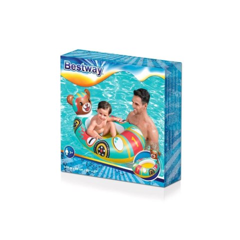 Bestway Bestway 34170 Łódka Miś do pływania 1.09m x 69cm Bestway Bestway 34170 Łódka Miś do pływania 1.09m x 69cm