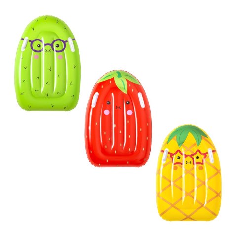 Bestway Bestway 42049 Dmuchana deseczka do pływania z uchwytami Ananas 84cm x 56cm Bestway Bestway 42049 Dmuchana deseczka do pływania z uchwytami Ananas 84cm x 56cm