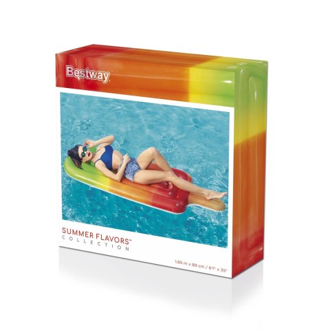 Bestway Bestway 43161 Dmuchany materac do pływania Lód na patyku 1.85m x 89cm Bestway Bestway 43161 Dmuchany materac do pływania Lód na patyku 1.85m x 89cm
