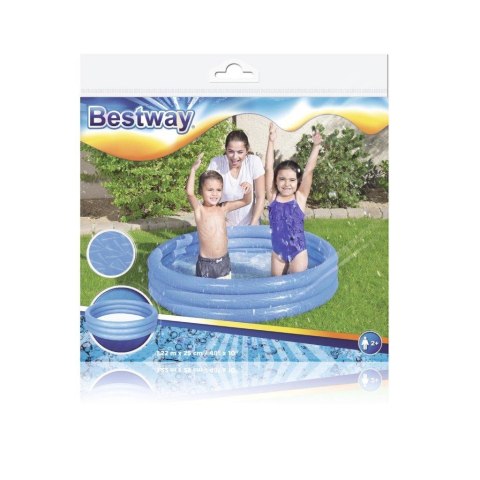 Bestway Bestway 51025 Basenik dmuchany Niebieski 1.22 x 25cm Bestway Bestway 51025 Basenik dmuchany Niebieski 1.22 x 25cm