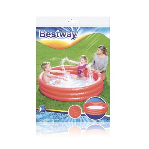 Bestway Bestway 51026 Basenik dmuchany Czerwony 1.52m x 30cm Bestway Bestway 51026 Basenik dmuchany Czerwony 1.52m x 30cm
