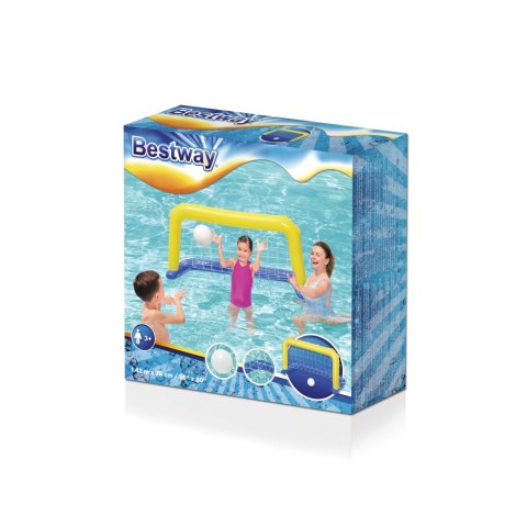 Bestway Bestway 52123 Zestaw pływający do gry Bramka i Piłka 1.42m x 76cm Bestway Bestway 52123 Zestaw pływający do gry Bramka i Piłka 1.42m x 76cm