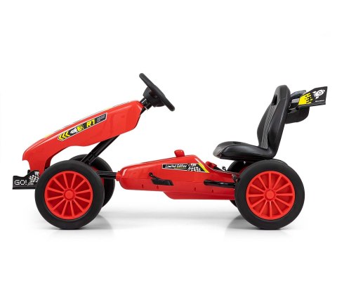 Milly Mally Gokart na pedały Rocket Red Milly Mally Gokart na pedały Rocket Red