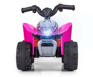 Milly Mally Milly Mally Pojazd na akumulator Quad HONDA ATV Pink
