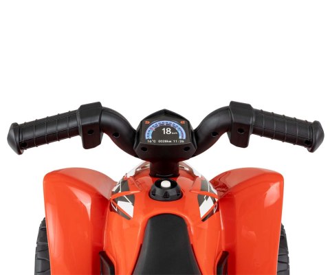 Milly Mally Milly Mally Pojazd na akumulator Quad HONDA ATV Red Milly Mally Milly Mally Pojazd na akumulator Quad HONDA ATV Red