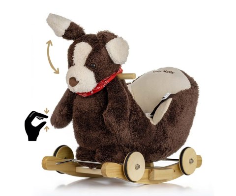 Milly Mally Piesek Polly Plus - Brown Dog