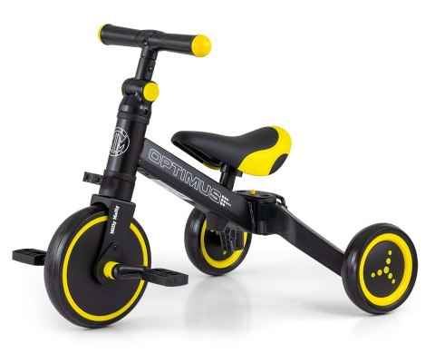 Milly Mally Rowerek 3w1 Optimus Black Milly Mally Rowerek 3w1 Optimus Black